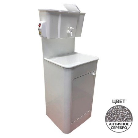Washbuilder "Aquarius", cottage, with eVN, plastic washing, 1200 watts, 17 l, antique silver-2