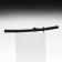 Souvenir weapon "Katana Kuro", 72 cm, blade 51 cm/7 mm, plastic
