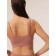 Female top on thin adjustable straps Mirey, size 48, pink color