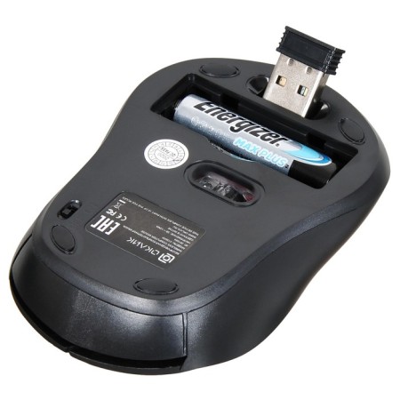 Mouse call 415MW black optical (1600DPI) wireless USB for a laptop (4but)-8