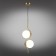 Suspension lamp Jagna G9 10W