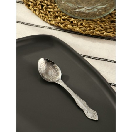Teaspoon "Troika", h = 14 cm, thickness 1.5 mm, art painting