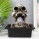The desktop fountain from the network, the backlight "Skull with fangs" 28x17.5x23 cm