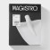 Porcelain dish Magistro "Blanche", 24 × 18 × 4.5 cm, white color