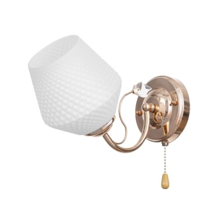 Bra "Ariel" 1x40W E27 White-gold 18x15x18 cm.-3