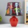 Graffiti table lamp E14 15W Red Risalux