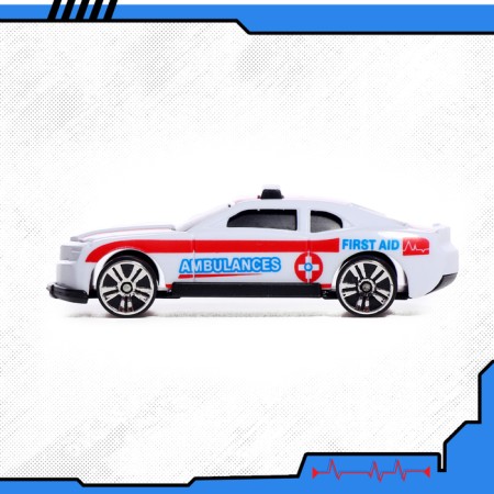 Set of Machines "Ambulance", 5 pieces-7