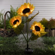Garden lamp on the sunny battery 
