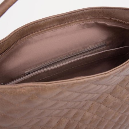 Bag-bag, lightning department, outer pocket, brown color-2