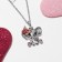 Children's pendant "chosen" elephant, the color of silver-gold