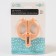Children's manicure scissors "Panda", pink color