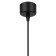 Suspended PL18 BK/GR MR16 GU10 Ceiling cylinder black, gray color is gray