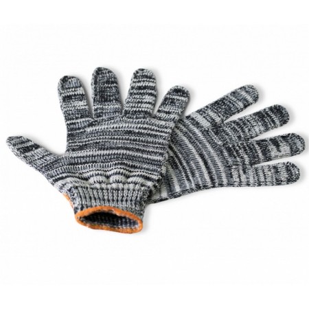 Gloves, x/b, knitting class 10, without coating, melange-2
