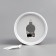 LED figure "Candle with pumpkin" 7.5 × 10 × 7.5 cm, plastic, batteries AG13x3, glow warm white