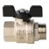 Ball barbar stout SVB-0004-000025, full-pass, 1 ", internal/outer, butterfly