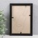 Photo frame MDF 10x15 cm, No. 5 "Simple", black (plastic screen)