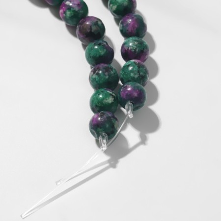 Beads on threads Shar No. 6 “Tourmaline”, 60 beads-1