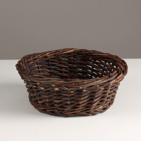 Kashpo wicker, d23xh9cm, brown, willow