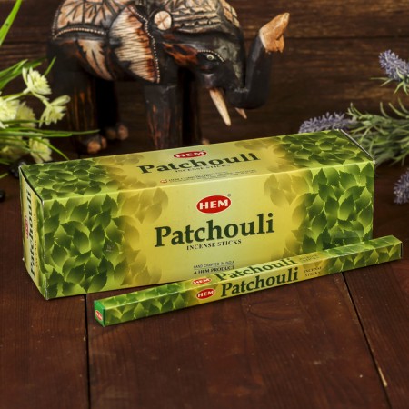 Incense "hem" 8 sticks coal patchouli