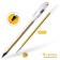 Gel pen Metallic Crown Hjr-500gsm, node 0.7 mm, ink gold