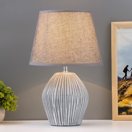 Boin table lamp E14 40W gray 22x22x35 cm Risalux-1