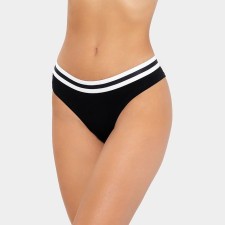 Cowards female brazilians, black color, size 44 (s)