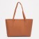 Zipper bag with lightning, terracotta color