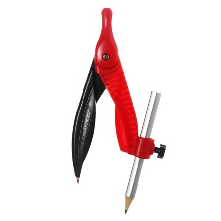 Circular plastic Erychkrause "Classic", 122mm, with a pencil, pencil case, mix-2