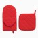 Set of kitchen. Ethel SOOKies mittens 15x28cm, 19x19cm tack, 100%HL