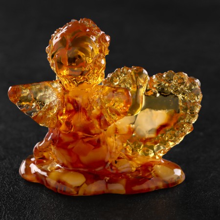 Souvenir "Angel", with a frame for a photo, amber-2