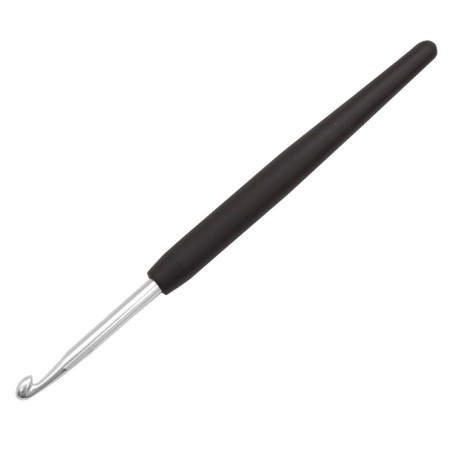 Soft hook knitting with a soft handle, 4.5 mm/14 cm-1
