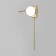 Wall lamp EUROSVET Fredo 40034/1, E14, 1x60W, 400x155x650 mm, brass color