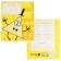 Notebook in a cage 12 sheets, 5 types of mix, cover coated cardboard, gravity farz