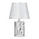 CALISE Table Lamp E14 40W silver 19x19x32 cm Risalux