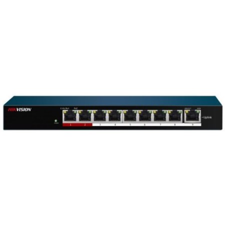Hikvision DS-3E0109P-E/M (b), uncontrollable, 9x10/100Base-TX