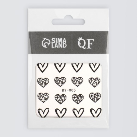 Slider-design for nails 6.5*5.5cm BY-005 (FAS 6pcs Price per pcs) Subway QF-1