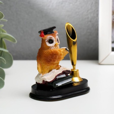 Polystone souvenir with a stand under the handle "Professor Filin on the books" MIX 7.5x6.5x4.2 cm-6