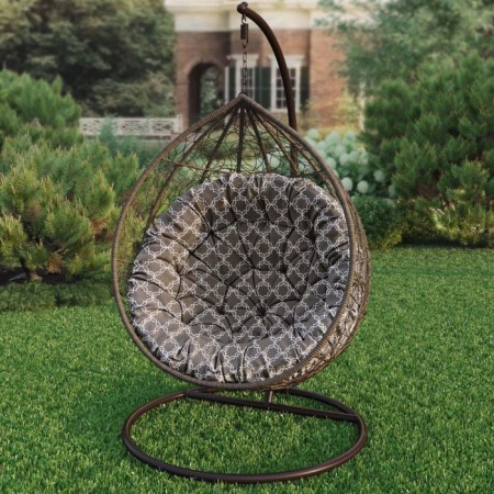 Tristan's swing pillow, diameter 115 cm, gray color
