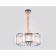 Crystal chandelier with Ambrella Light, Traditional, TR5366, E14, Color Chrome
