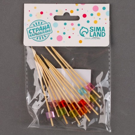 Skewers "Cubes", in a set of 12 pcs.-2