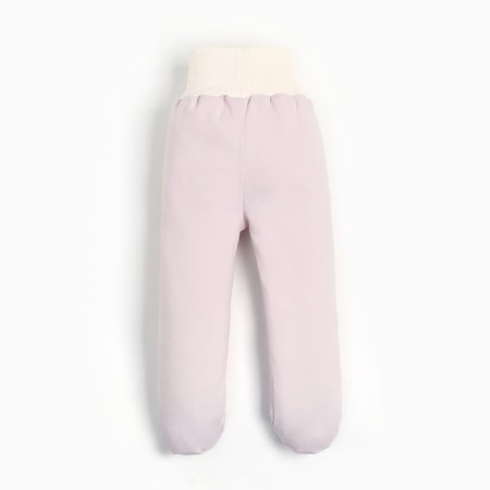 Ползунки для девочки, цвет розовый/енот, рост 74 см-3