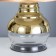 Astori table lamp E27 40W gold 31x31x50 cm Risalux