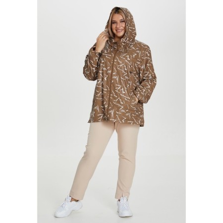 Women's jacket, size 60, brown color-2