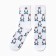 Socks "Fashion Penguin", white color, size 23-27 (38-41)