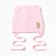 Children's hat minku, rr 35-40, pale pink color