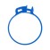 The clamp of the power plastic "Strike", diameter 78-83 mm, reusable, clip-track, 4 pcs.
