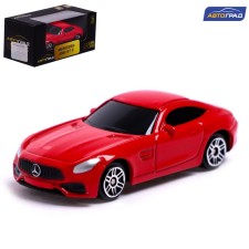 Metallic machine Mercedes-amg gt s, 1:64, red color