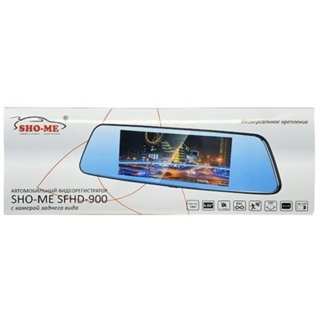 DVR SHO-Me SFHD-900 Mirror, 1920x1080, 6.9 ", 140 °, NTK96658-2