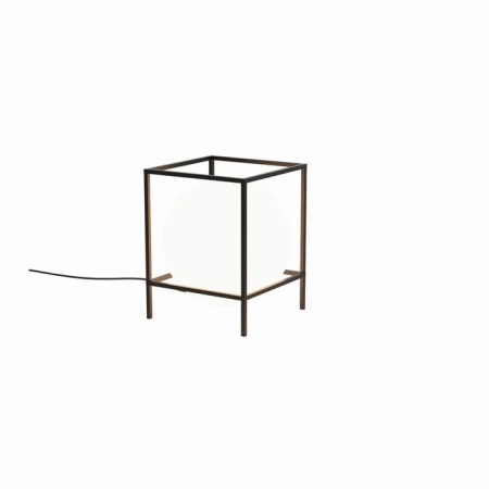 MANTRA Desigual, E27, 1x20W, 270x270x350 mm table lamp, black color is black