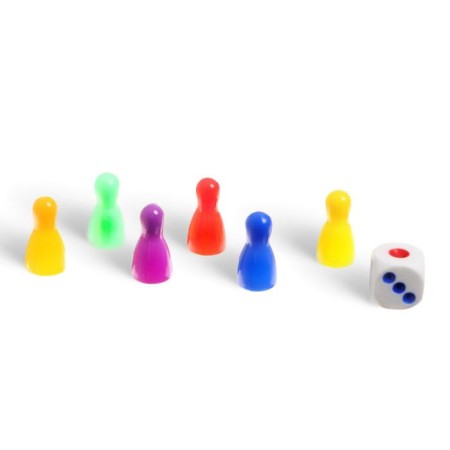 Board game "OBZH for children: traffic rules for young pedestrians", 60 cards, 6 chips, playing field, cube, 6+-5